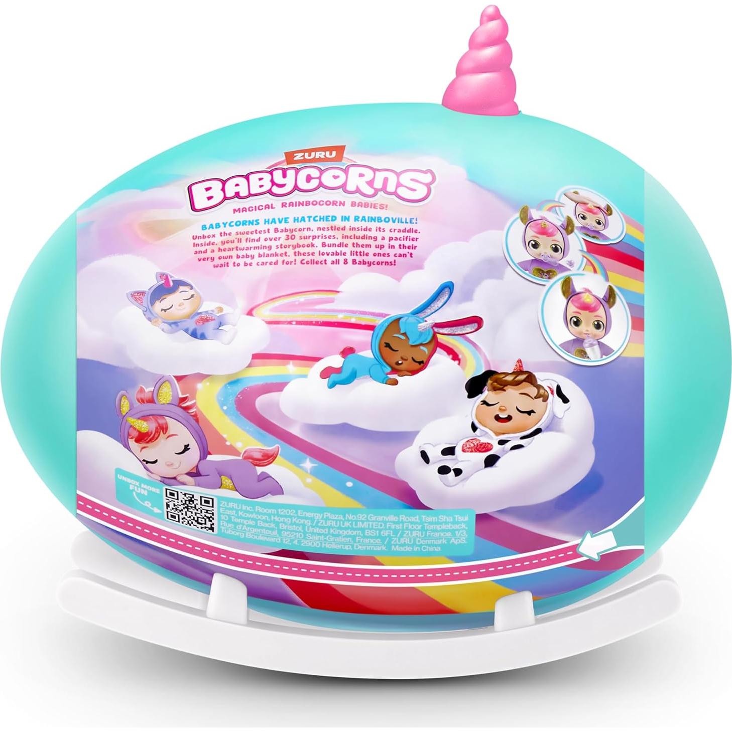 Muñeca Interactiva Babycorns Grande ZURU Gatito con Luces y Sonidos