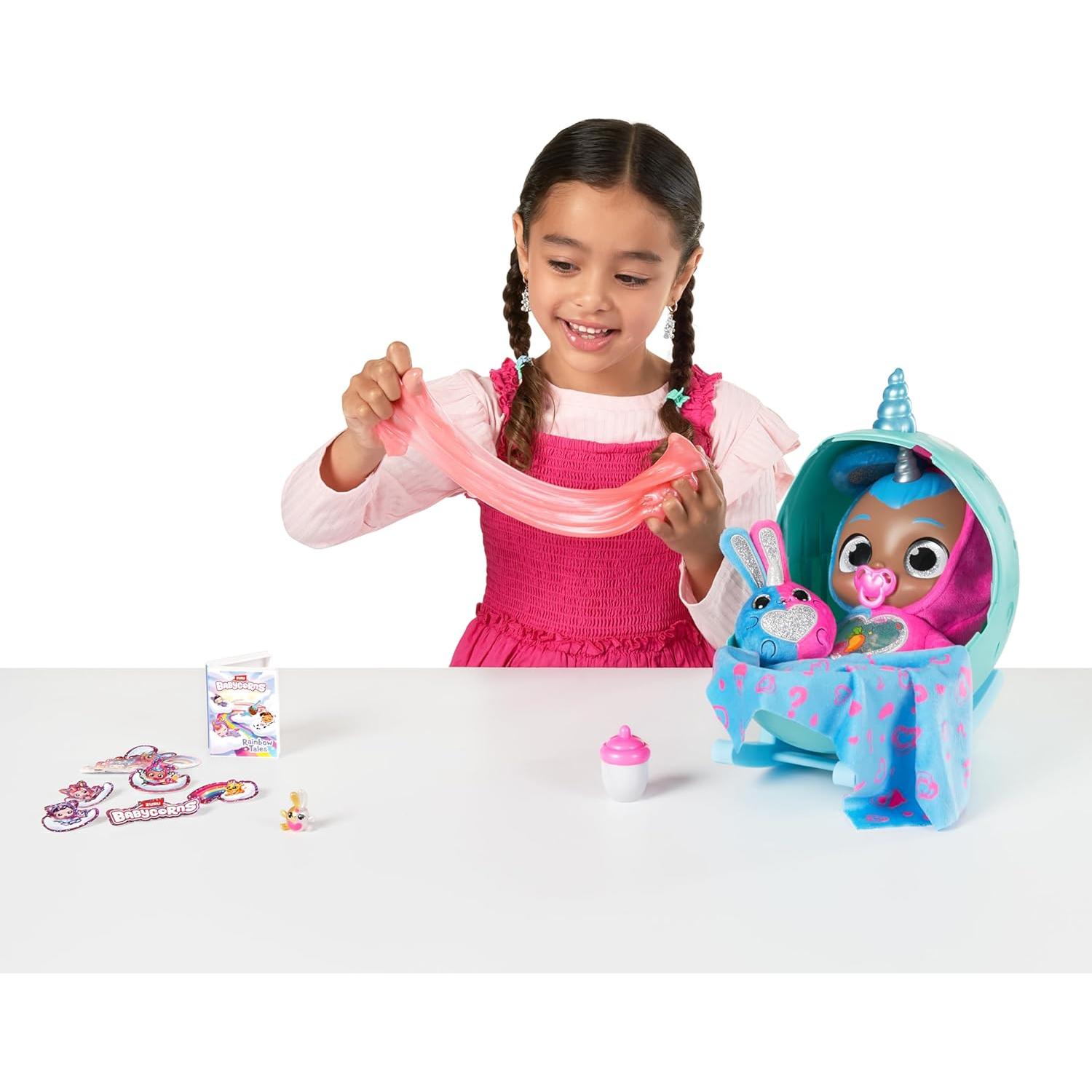Muñeca Interactiva Babycorns Grande ZURU Gatito con Luces y Sonidos