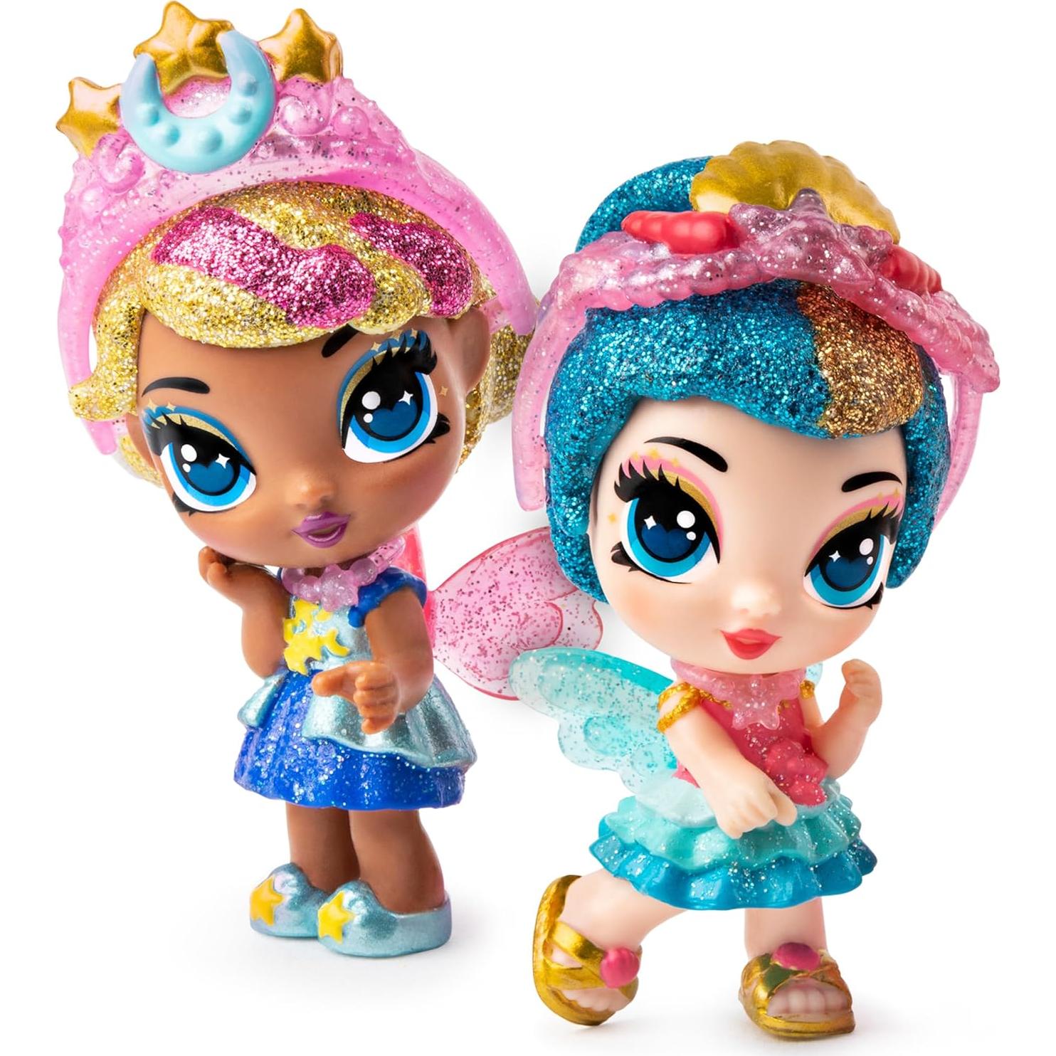 Hatchimals Pixies Reales Paquete de 2 con Accesorios 10 cm