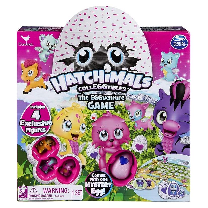 Juego de Mesa Hatchimals EGGventure Spin Master 4 Figuras