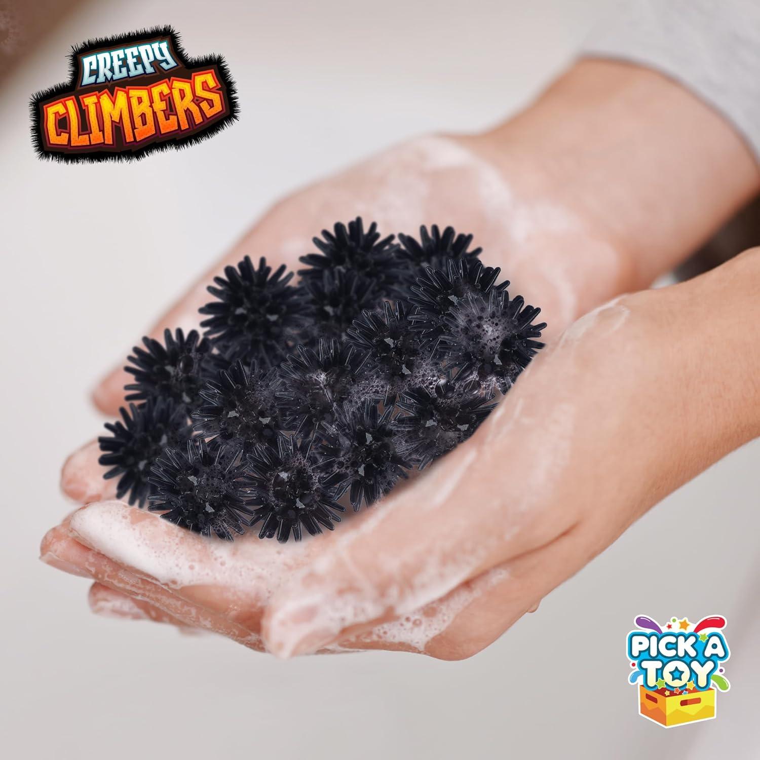 Juguetes Pegajosos de Pared Pick A Toy - 24 Creepy Crawlers