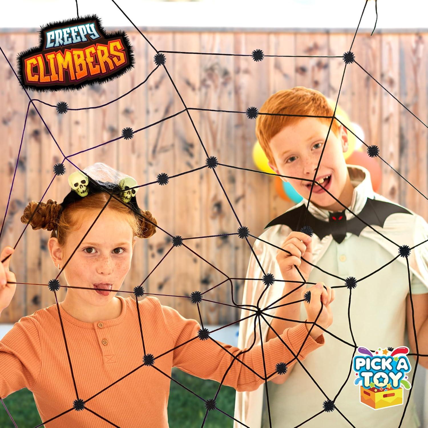 Juguetes Pegajosos de Pared Pick A Toy - 24 Creepy Crawlers