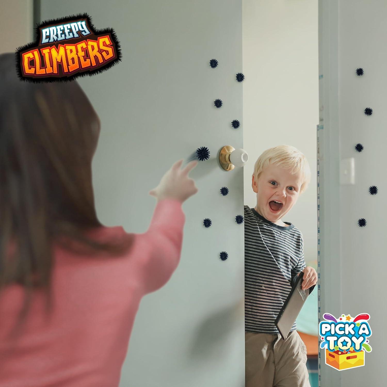 Juguetes Pegajosos de Pared Pick A Toy - 24 Creepy Crawlers