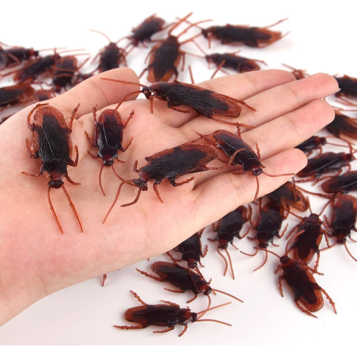 Juguetes de Broma Insectos Plásticos ASTARON 210 Pcs Halloween