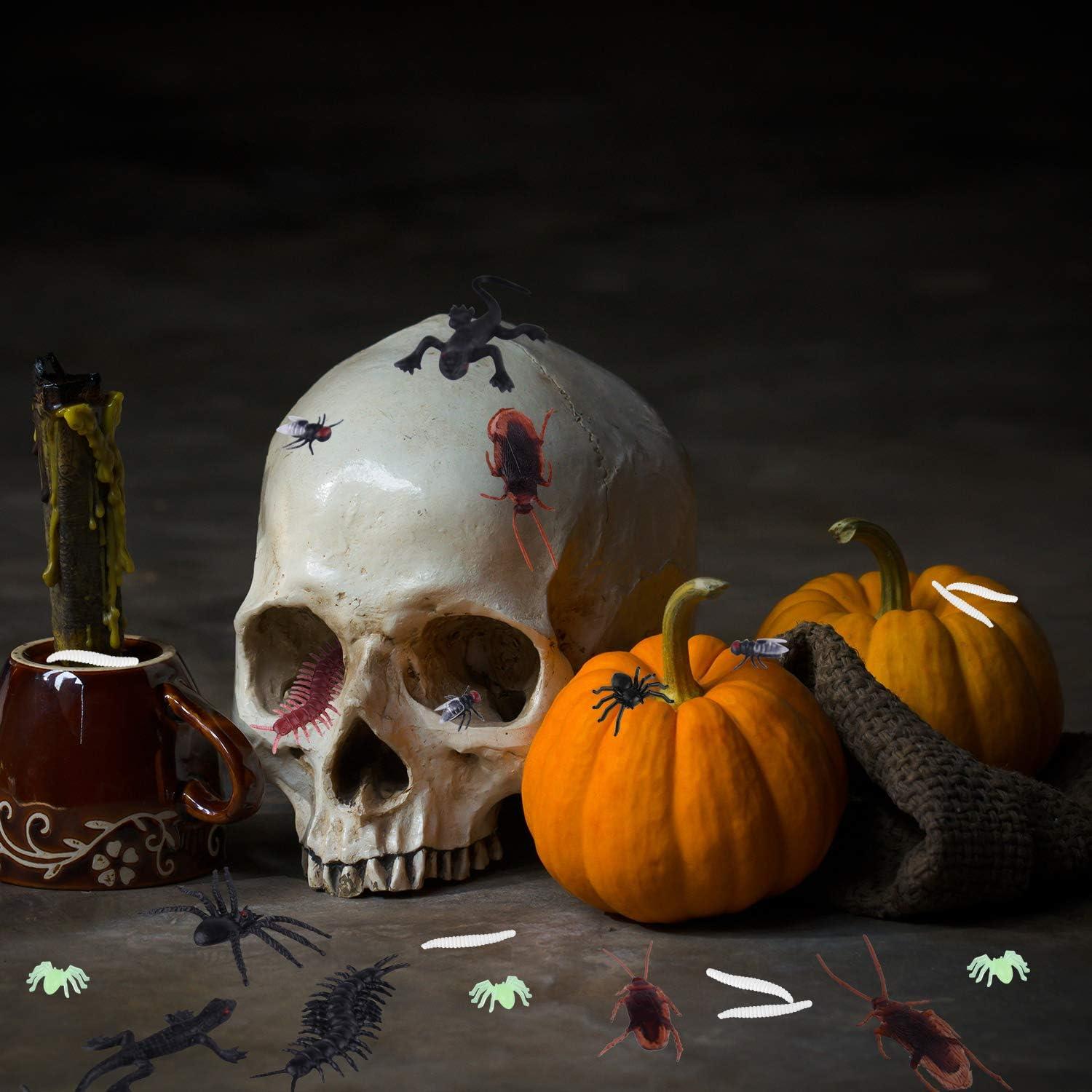 Juguetes de Broma Insectos Plásticos ASTARON 210 Pcs Halloween