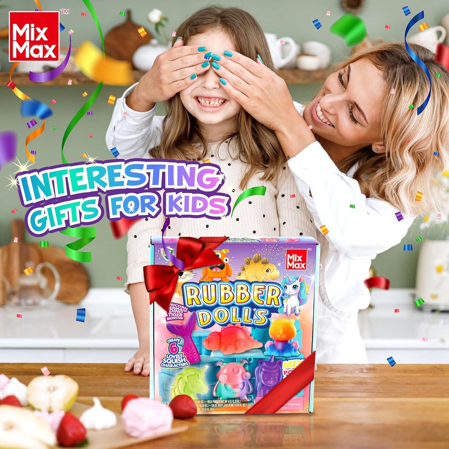 Kit de Fabricación de Muñecas de Goma MixMax - 32 Piezas