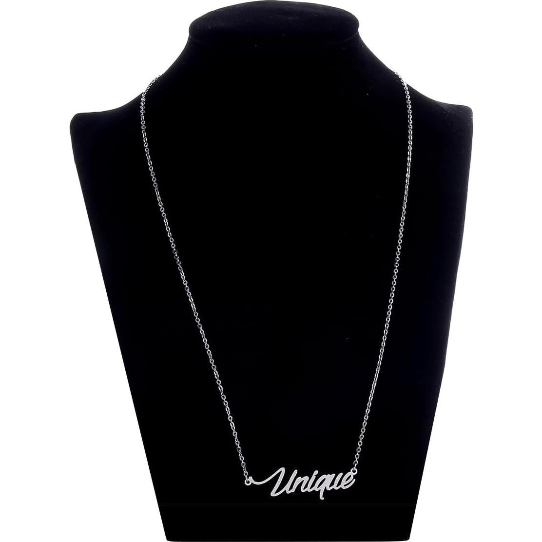 Collar de Nombre Personalizado AOLO Acero Inoxidable 35.6 cm