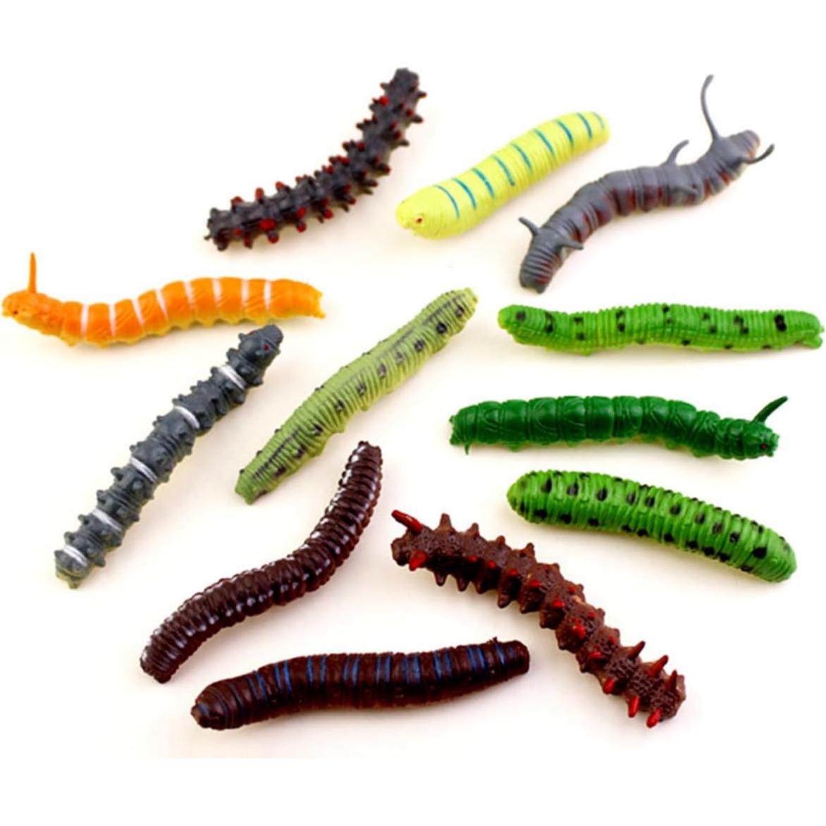 Juego de 12 Insectos de Juguete Andckcer PVC 7.5cm Halloween