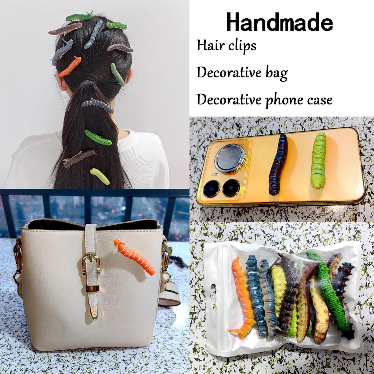 Juego de 12 Insectos de Juguete Andckcer PVC 7.5cm Halloween