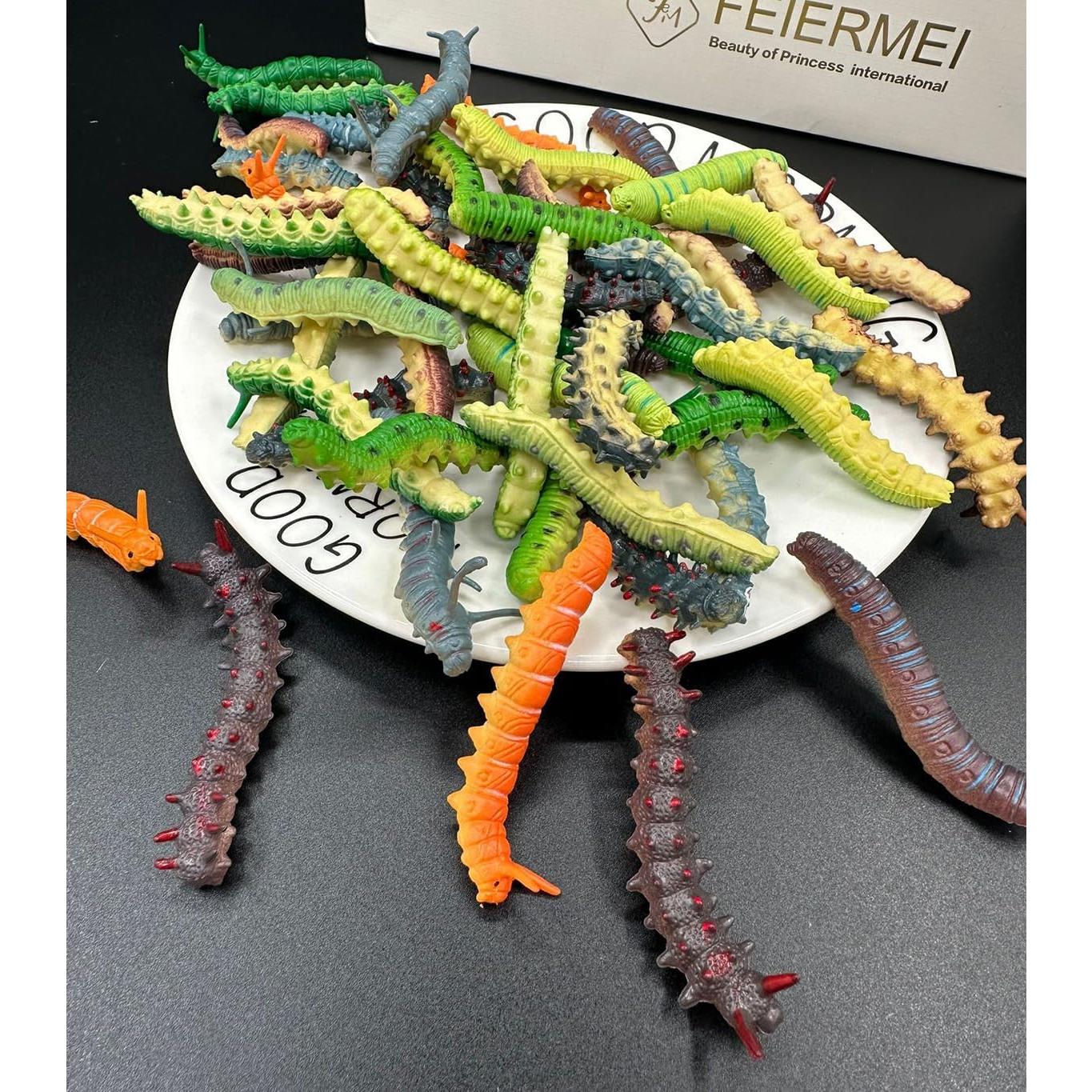 Juego de 12 Insectos de Juguete Andckcer PVC 7.5cm Halloween