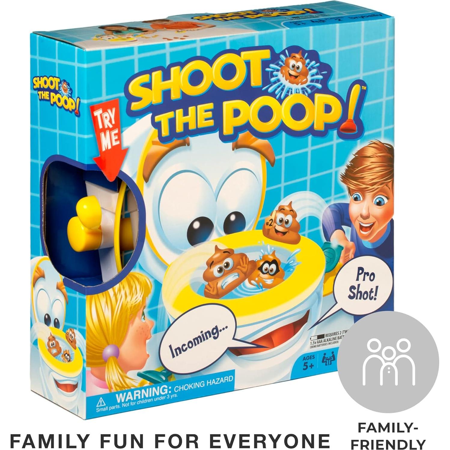 Juego Dispara La Caca Brybelly - Diversión Familiar 2 Jugadores