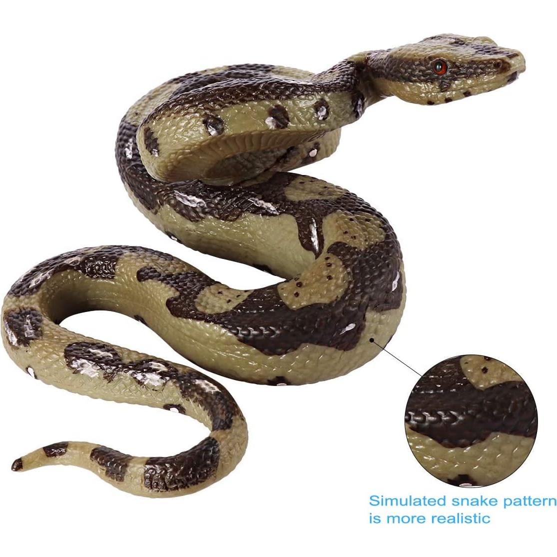 Juguete de Broma Serpiente y Araña Falsa BOTICAKO PVC