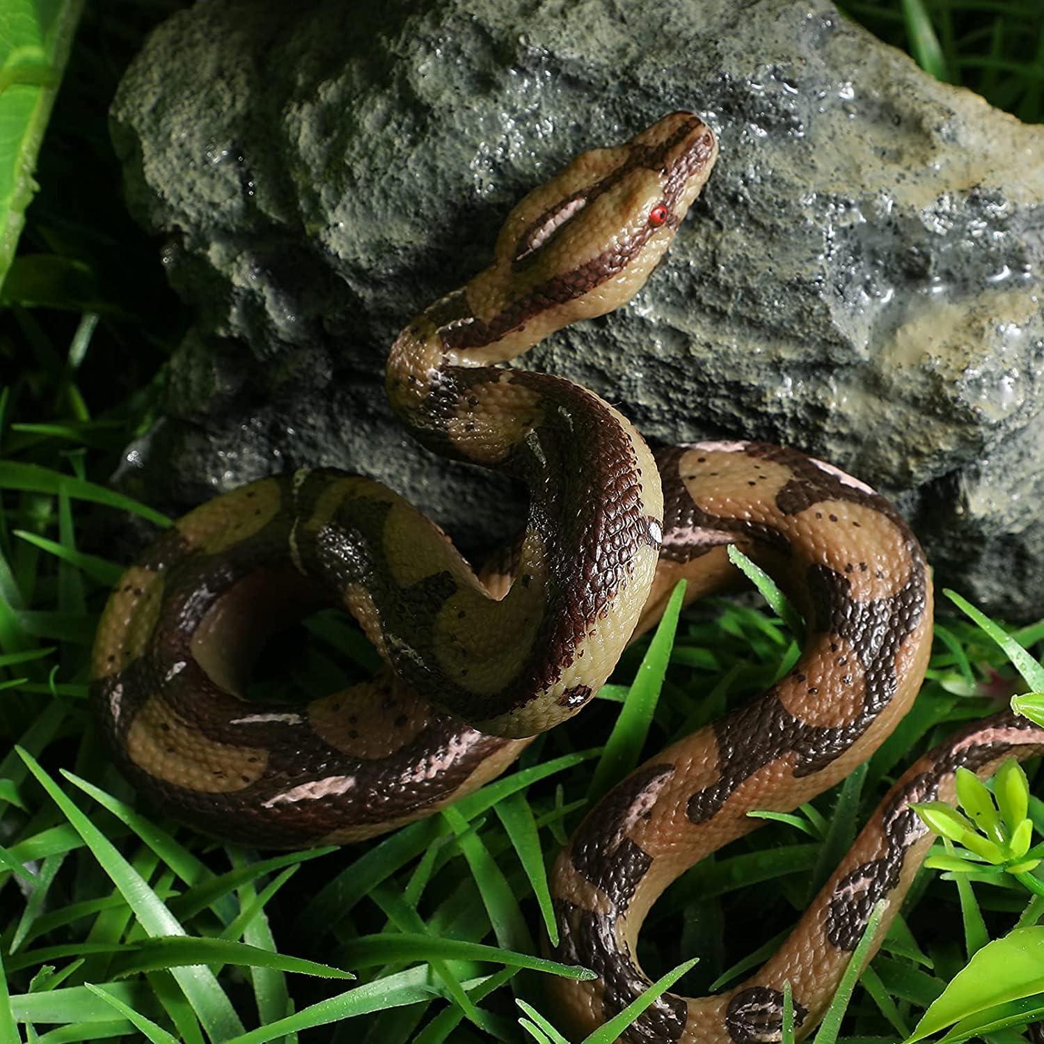 Juguete de Broma Serpiente y Araña Falsa BOTICAKO PVC