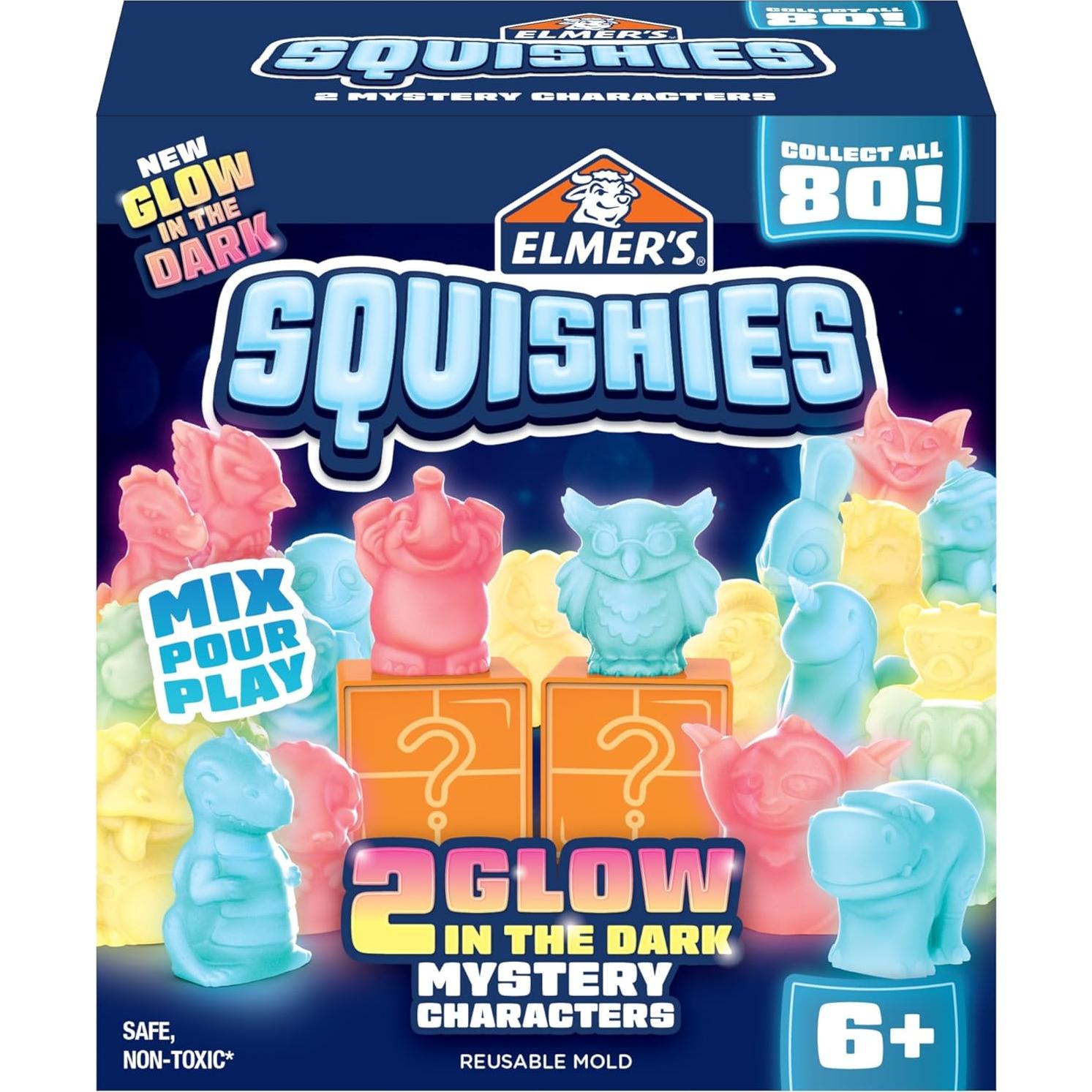 Kit de Actividad DIY Elmer's Squishies Brillan en la Oscuridad