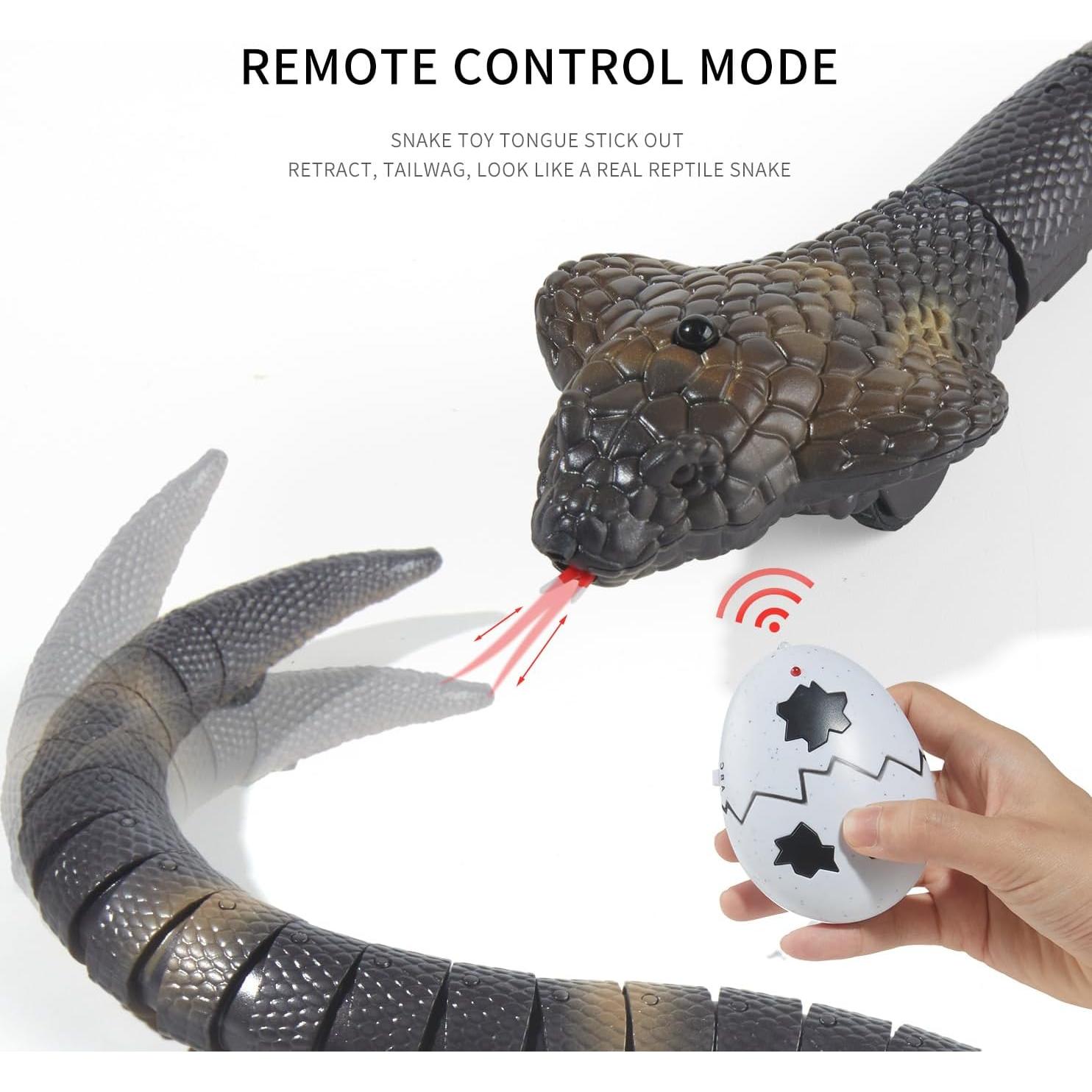 Juguete de Serpiente RC AMCHSURI Recargable USB 22cm