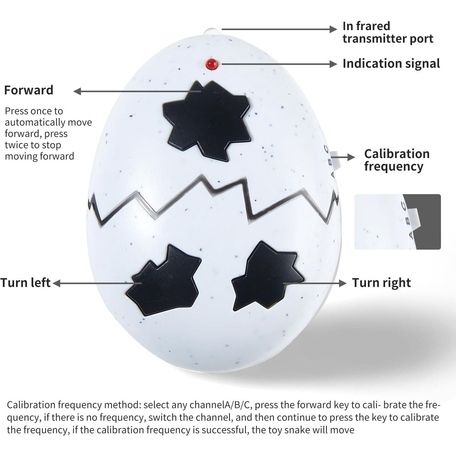 Juguete de Serpiente RC AMCHSURI Recargable USB 22cm