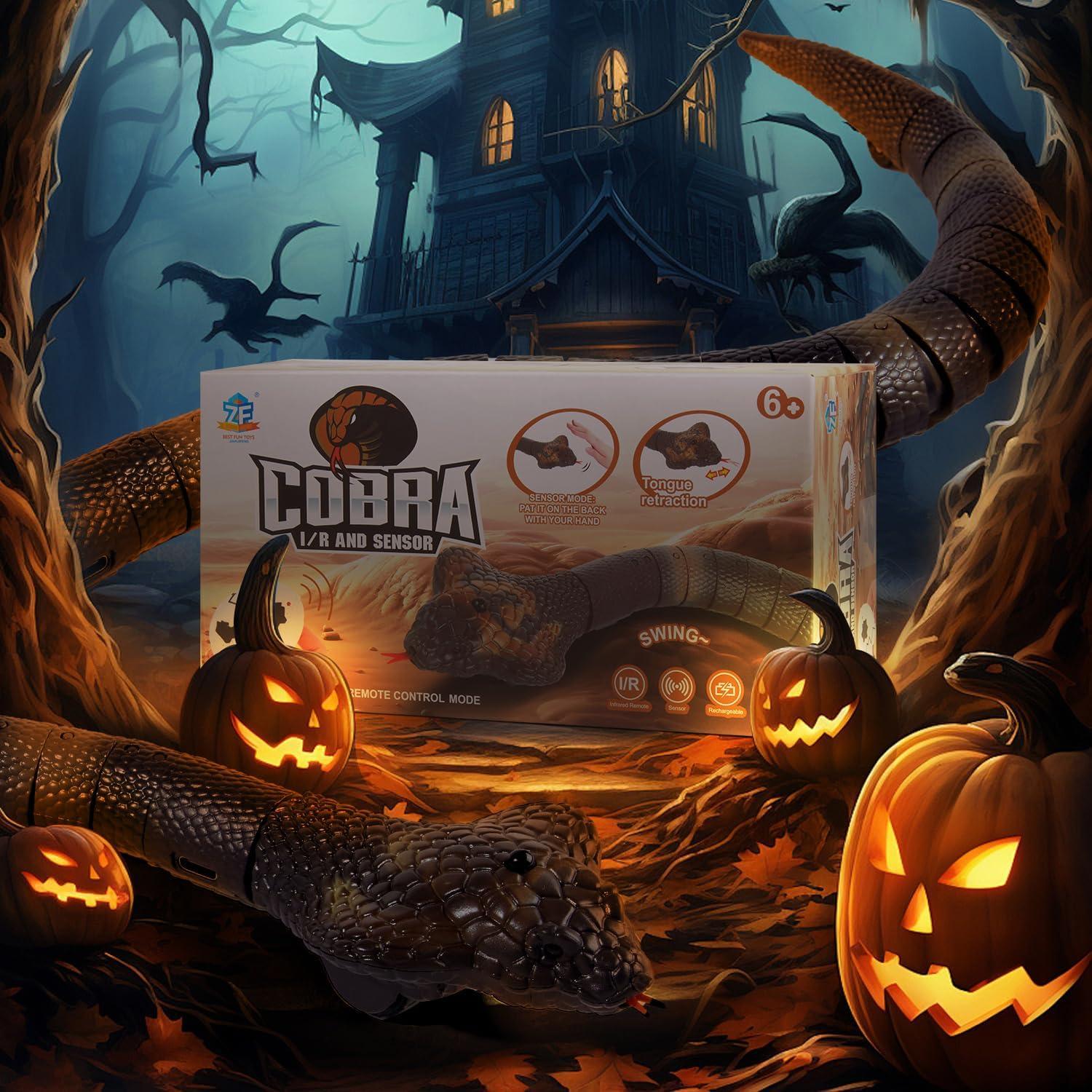 Juguete de Serpiente RC AMCHSURI Recargable USB 22cm