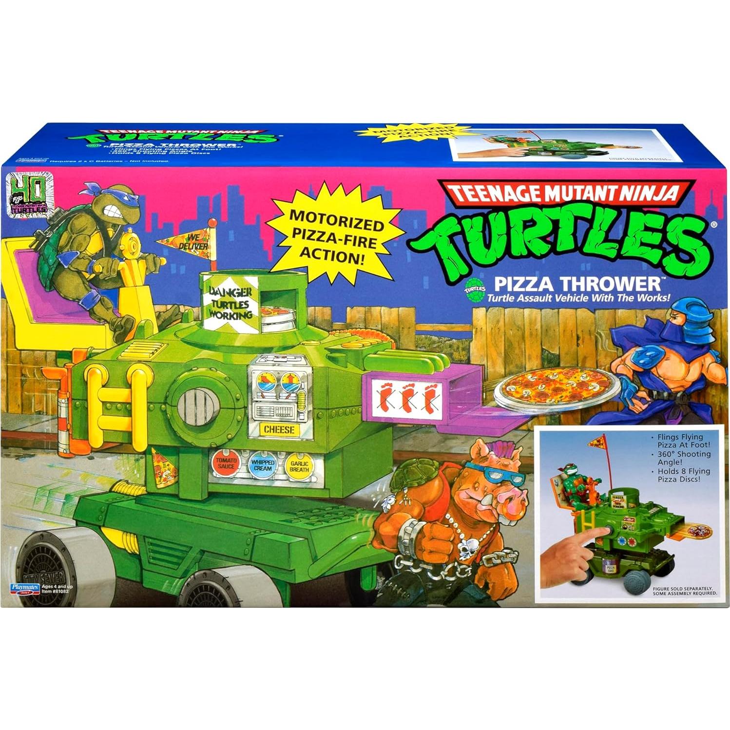 Vehículo Lanzador de Pizza Tortugas Ninja Playmates 81082