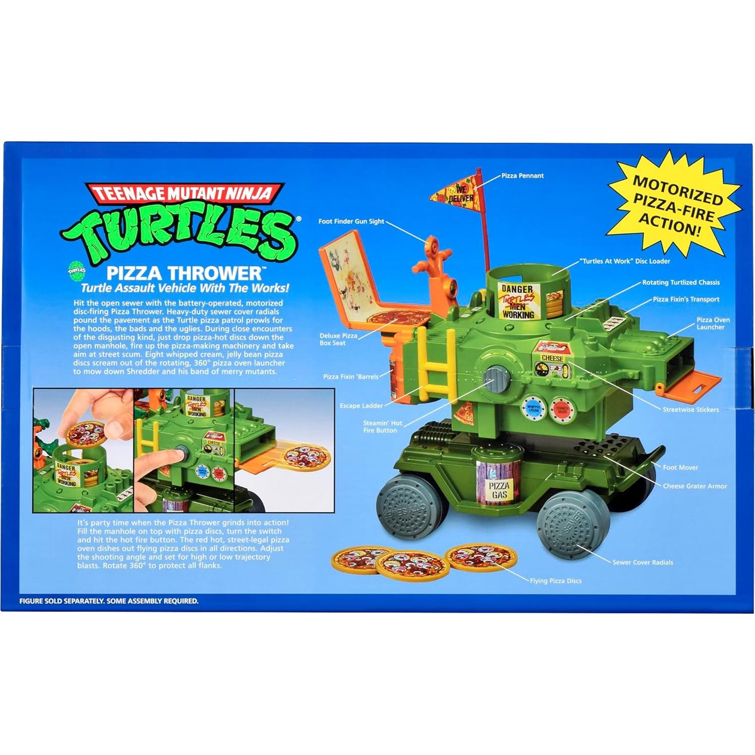 Vehículo Lanzador de Pizza Tortugas Ninja Playmates 81082