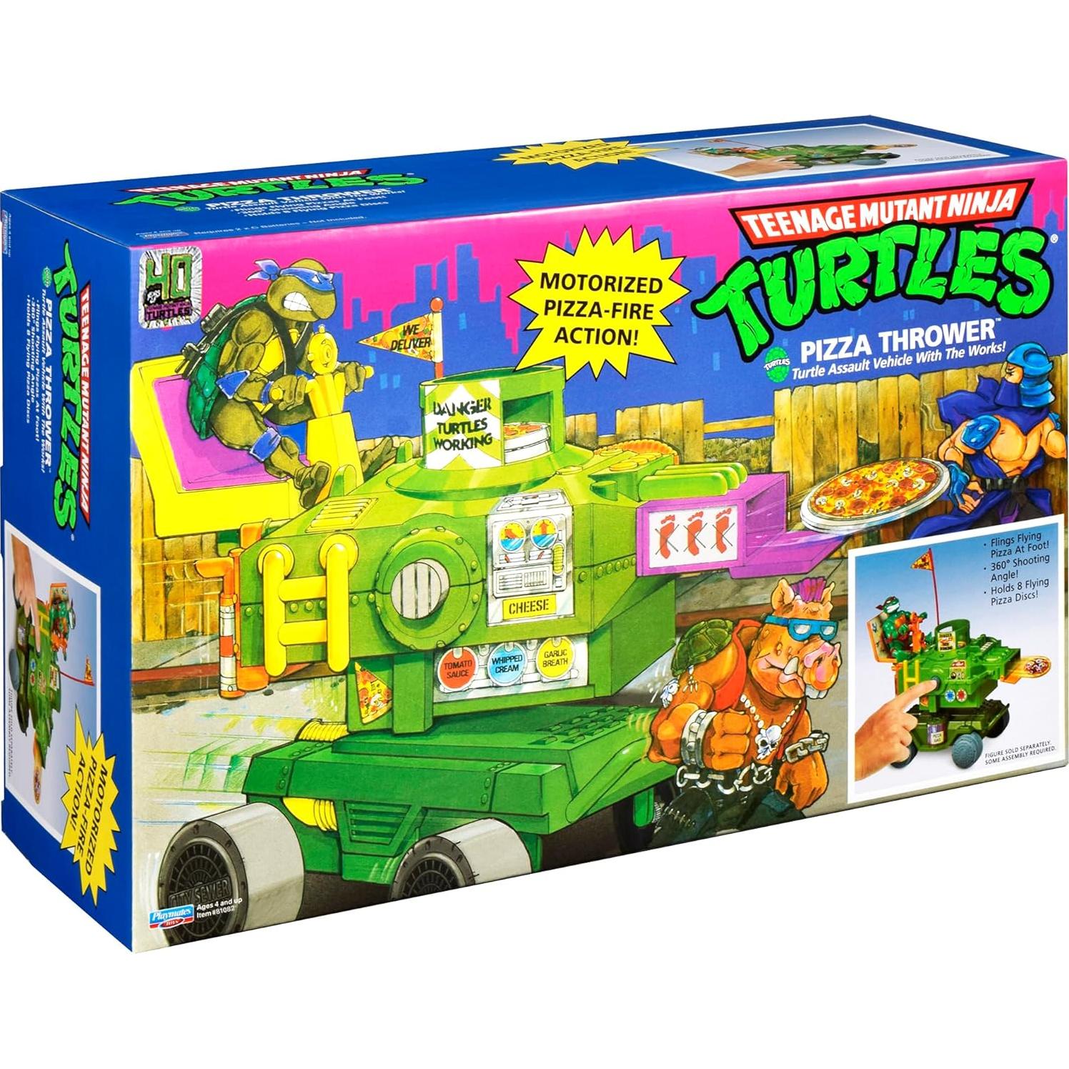 Vehículo Lanzador de Pizza Tortugas Ninja Playmates 81082