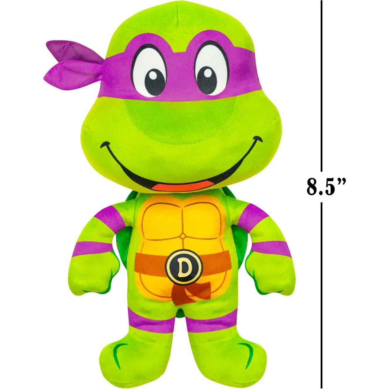 Conjunto de Juguetes de Peluche TMNT - 4 Tortugas Ninja 21.6 cm