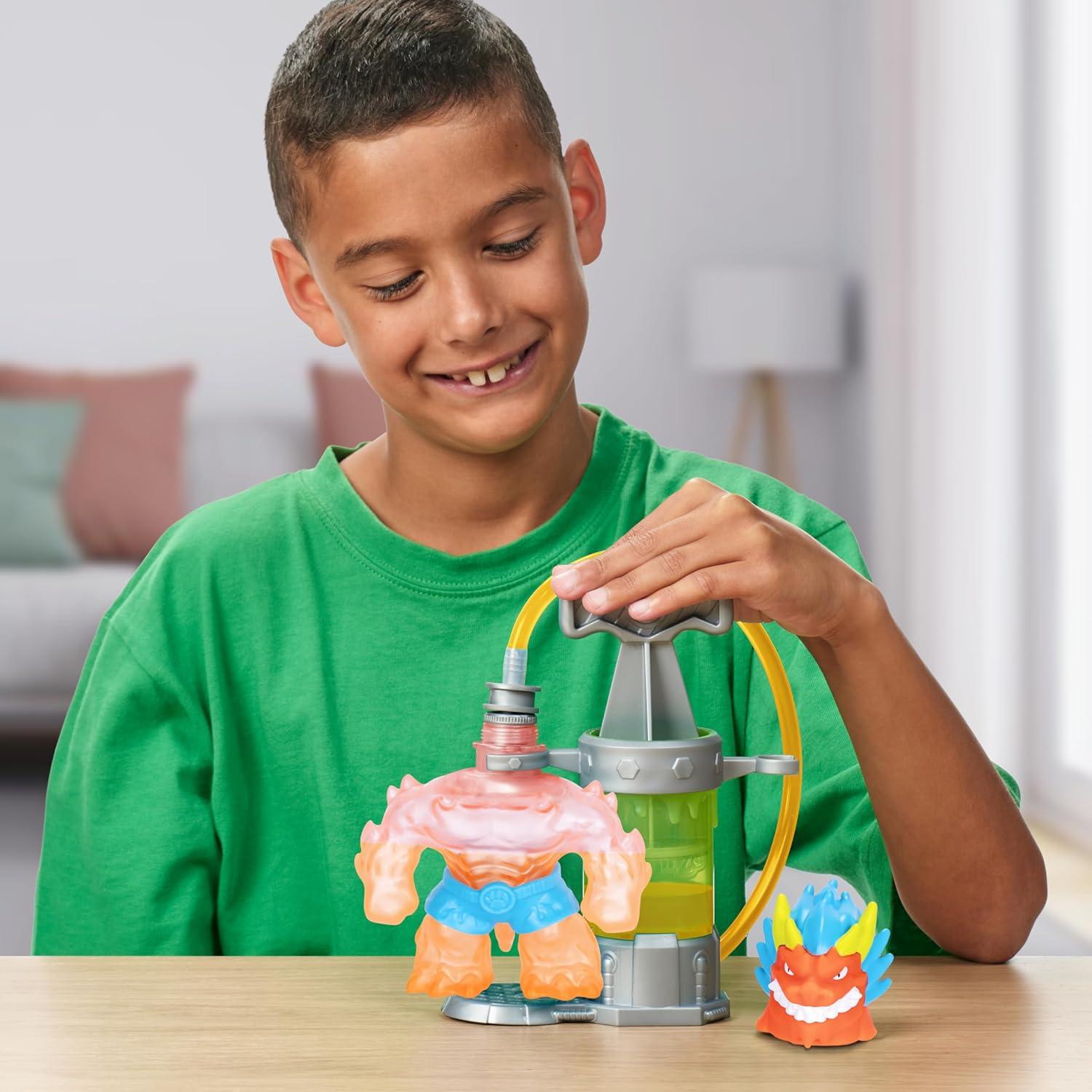 Paquete de Creación de Héroes Goo Jit Zu 2-Pack Blazagon y Thrash