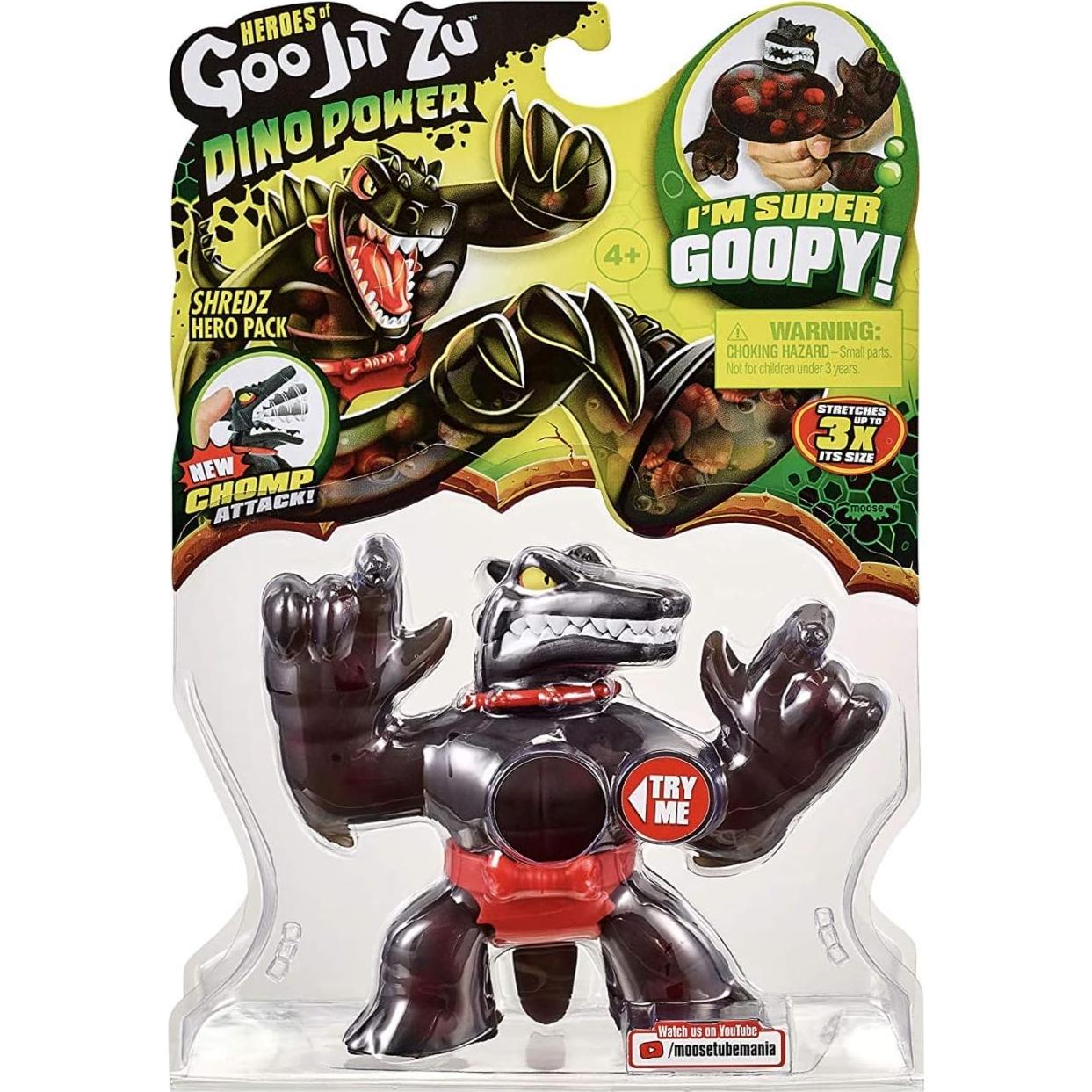 Figura de Acción Heroes de Goo Jit Zu Shredz Spinosaurus 15cm