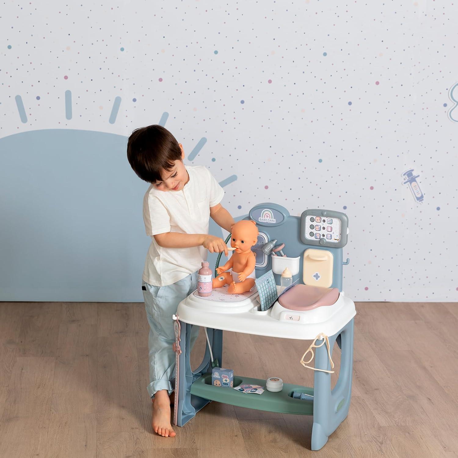 Centro de Cuidado Infantil Smoby - Juego de Doctor 24 Piezas