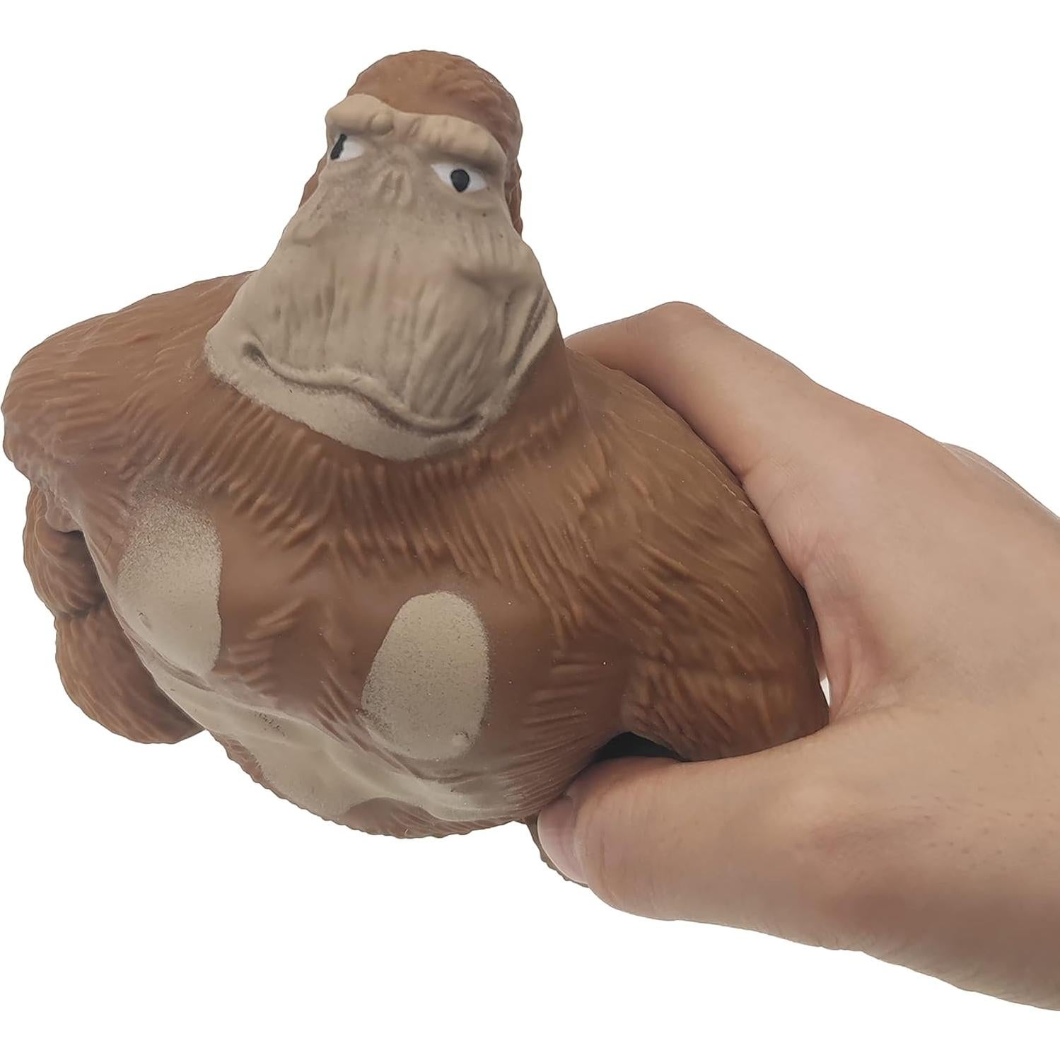 Juguete de Alivio de Estrés Gorila Marrón AWANGLUO 357g