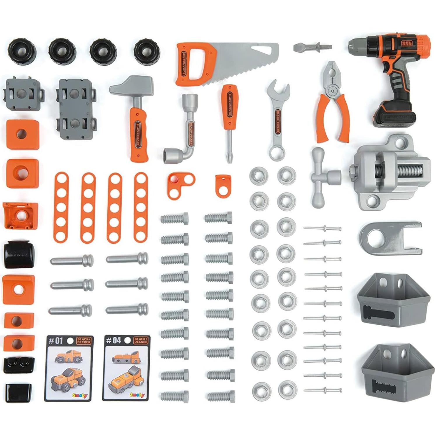 Centro de Trabajo Juguete SMOBY Black & Decker con Herramientas