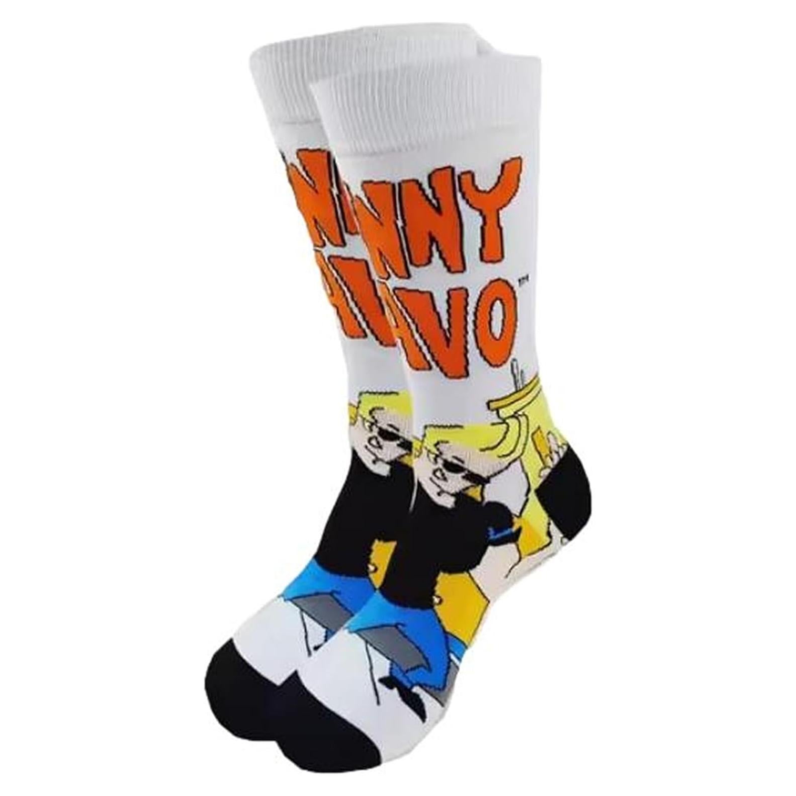 Calcetines de tripulación Johnny Bravo TCB Creations Unisex 10-13