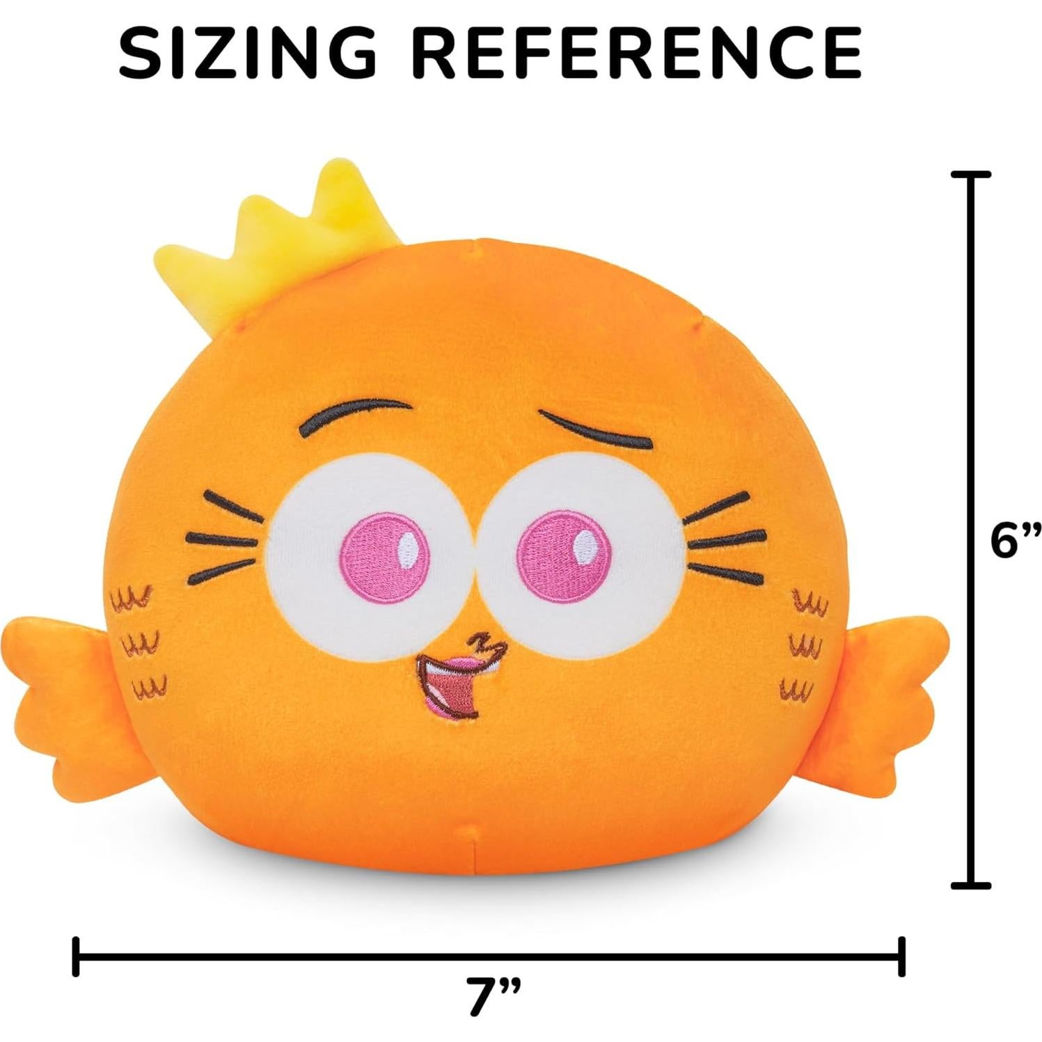 Peluche Reversible TeeTurtle Wanda El Padrino Mágico 15 cm