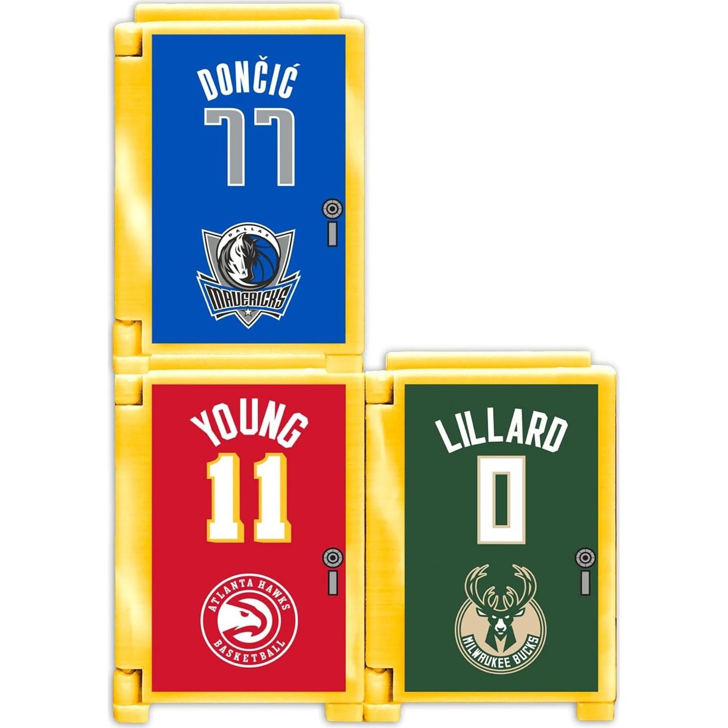 Figuras de Baloncesto TeenyMates Party Animal 2025 - 3 Figuras y Lockers
