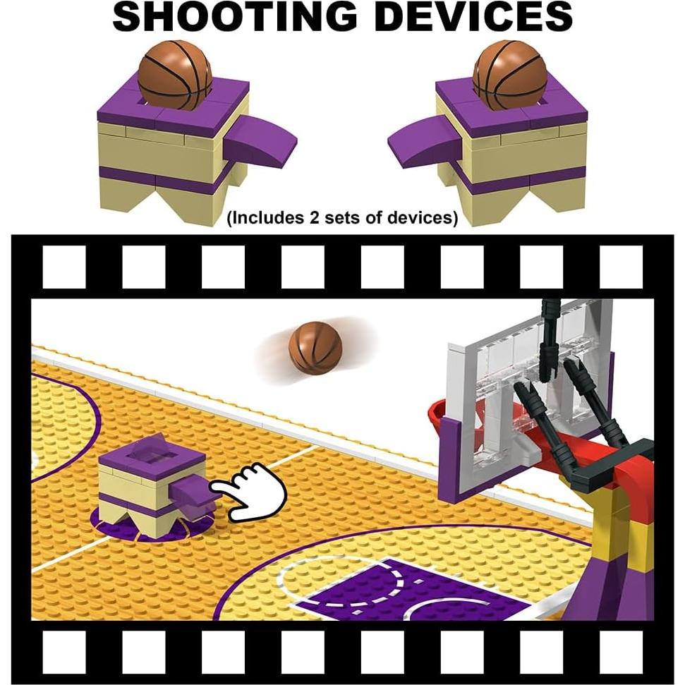 Juguete Educativo de Bloques de Construcción Nicolababe - Juego de Baloncesto