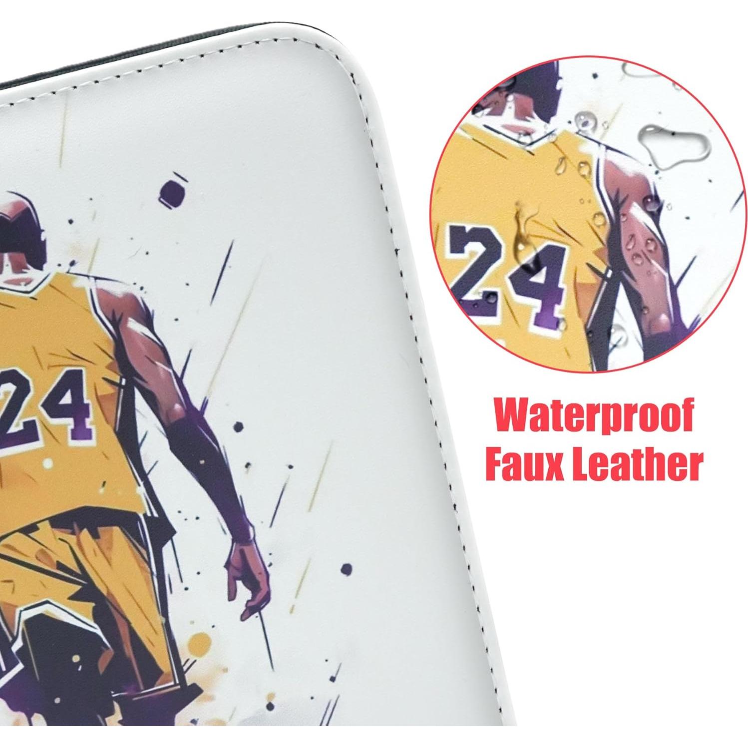 Carpeta de Tarjetas de Baloncesto WTVIDAS 400 Bolsillos Impermeable