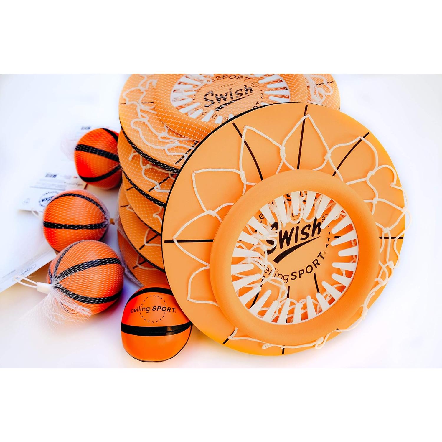 Aro de Baloncesto Mini Interior CEILING SPORT - 2 Balones