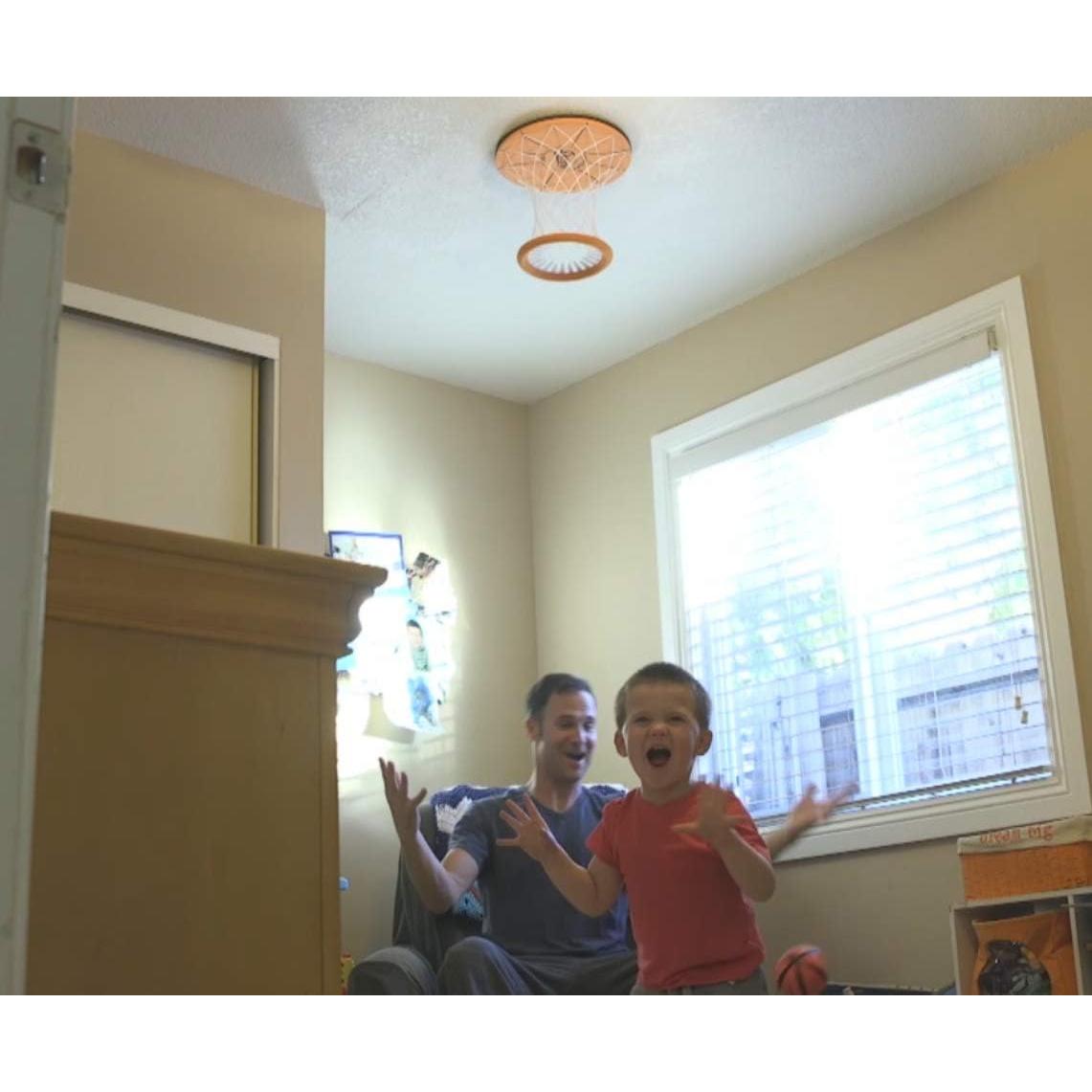 Aro de Baloncesto Mini Interior CEILING SPORT - 2 Balones