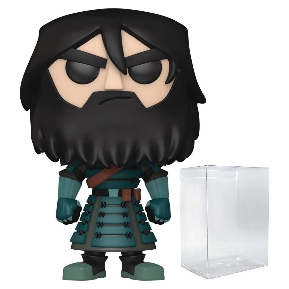 Figura Pop! Vinyl Samurai Jack - Jack Blindado 9.5 cm con Protector