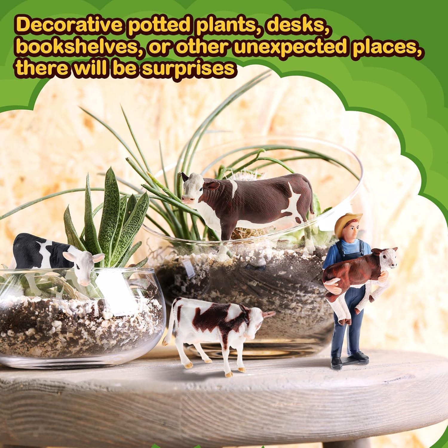 Figuras de Granja Zomiboo 17 Piezas Animales Realistas