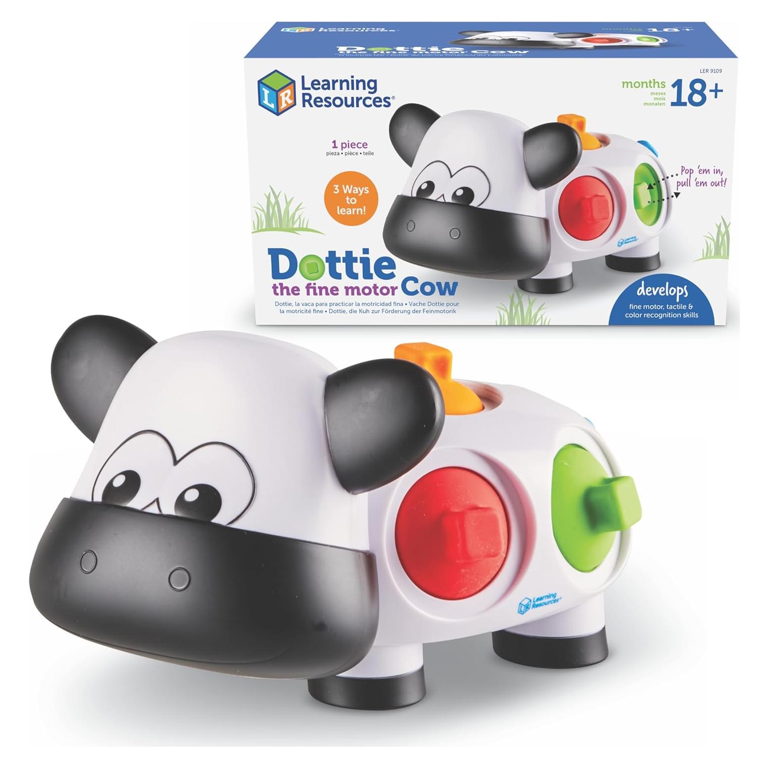 Dottie la Vaca de Habilidades Motoras Finas Learning Resources - 24 cm