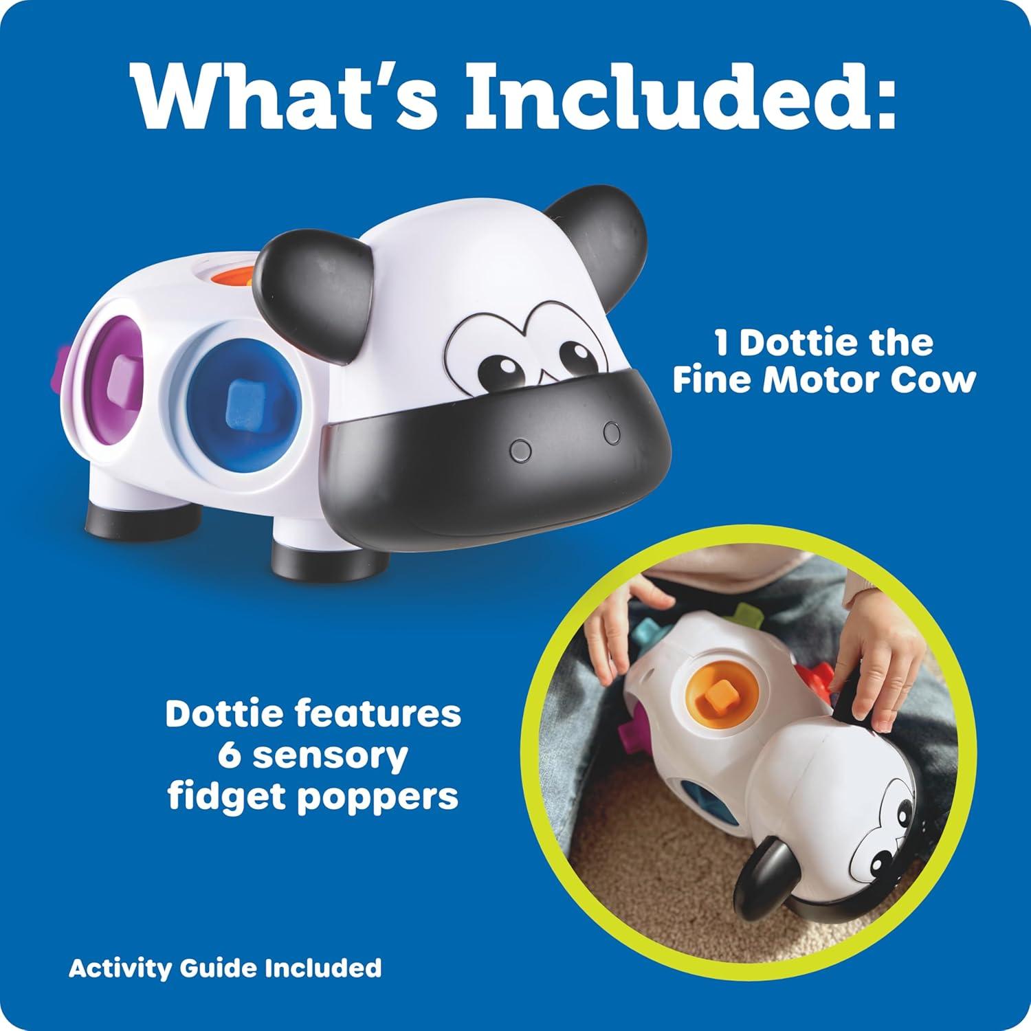 Dottie la Vaca de Habilidades Motoras Finas Learning Resources - 24 cm