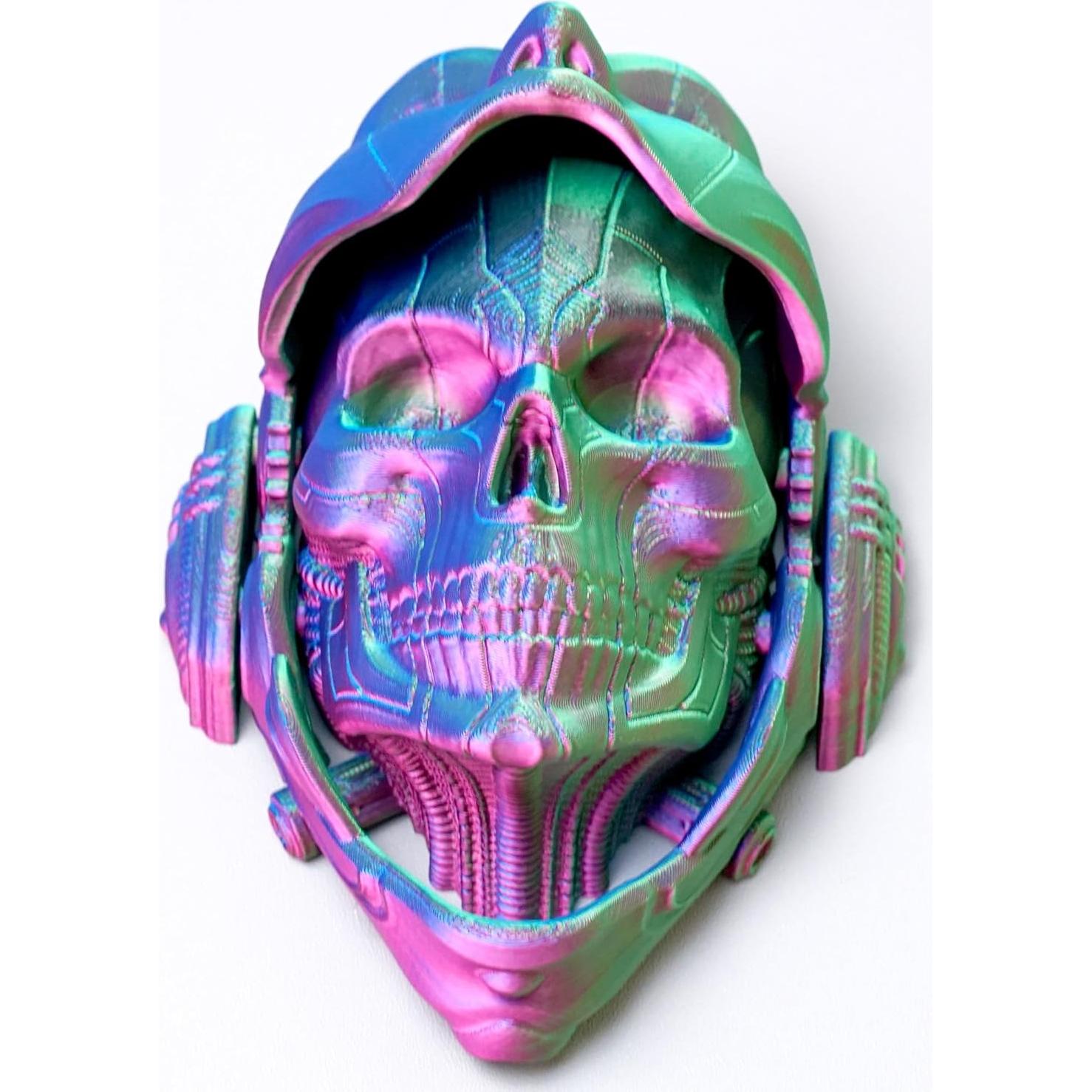 Máscara de Esqueleto 3D LUYU RGB - Juguete Fidget Articulado