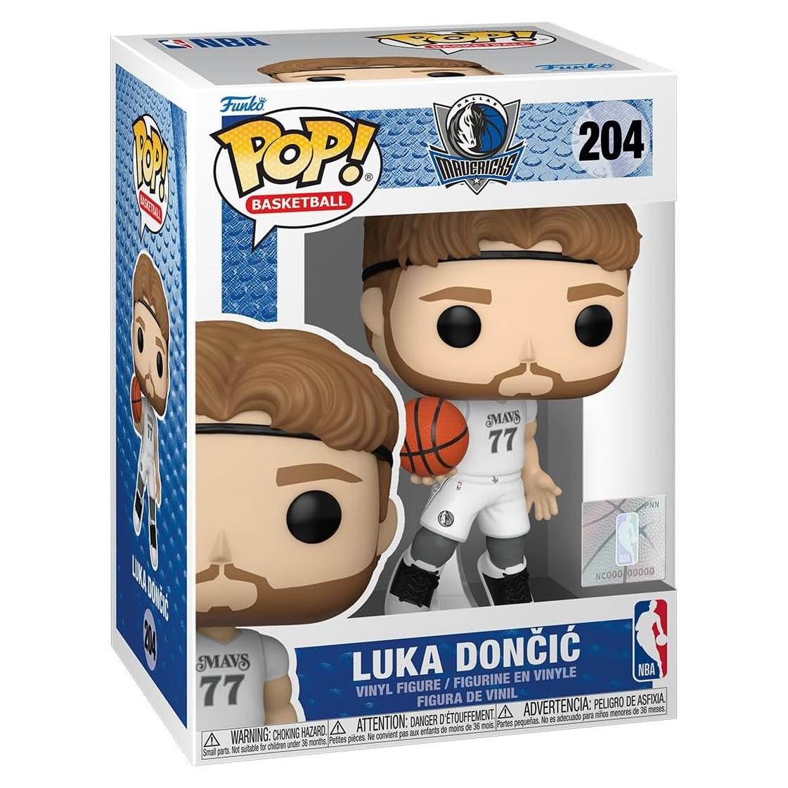 Funko Pop Luka Doncic NBA Dallas Mavericks Edición Ciudad 12.57cm