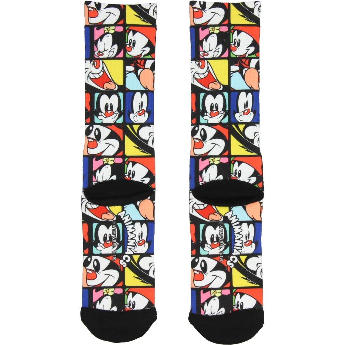 Calcetines Crew Animaniacs Yakko Wakko Dot Bioworld 10-13
