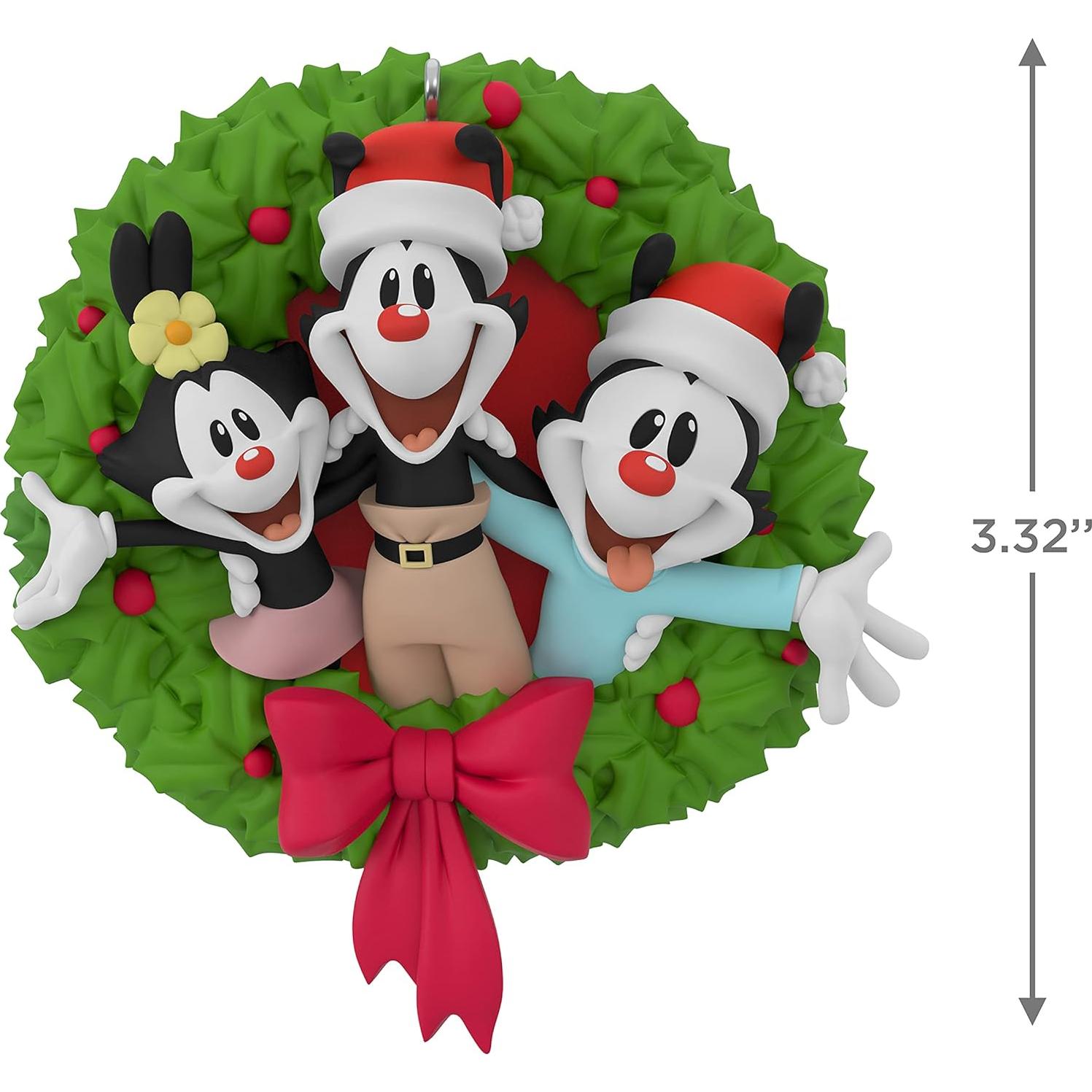 Adorno Navideño Hallmark Animaniacs 2021 7.8x8.4cm