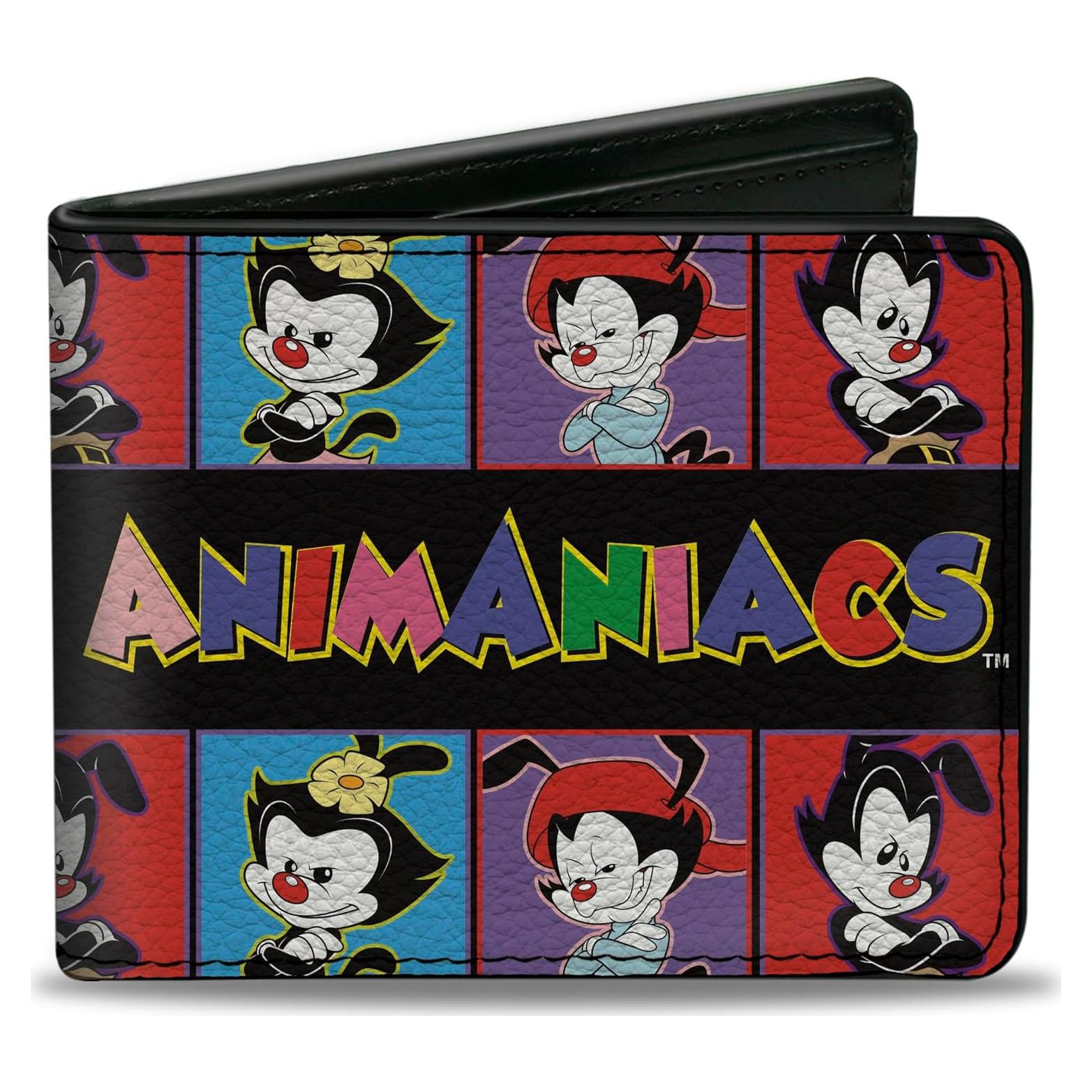 Billetera Bifold Cuero Vegano Buckle-Down Animaniacs