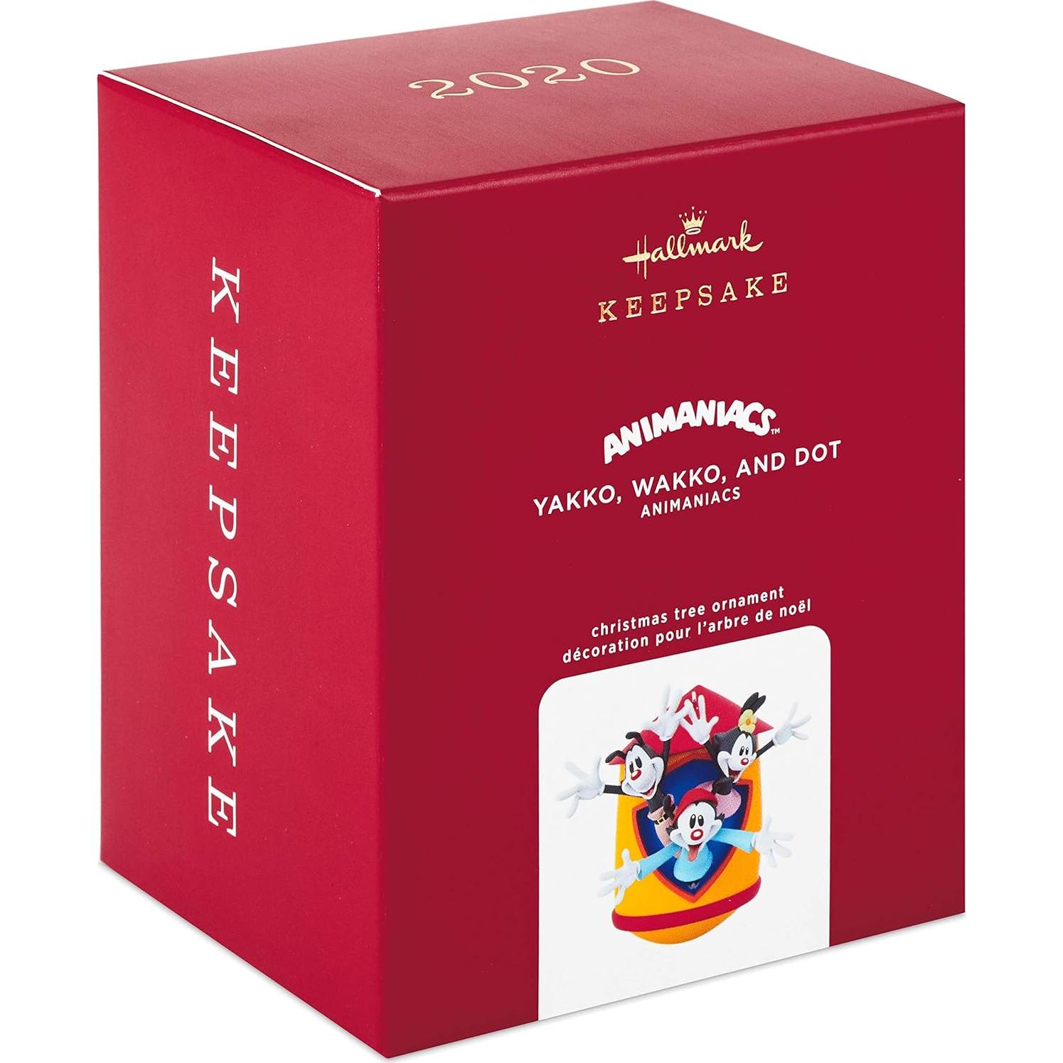 Adorno Navideño Hallmark Keepsake Animaniacs 2020 8.8x8.6cm