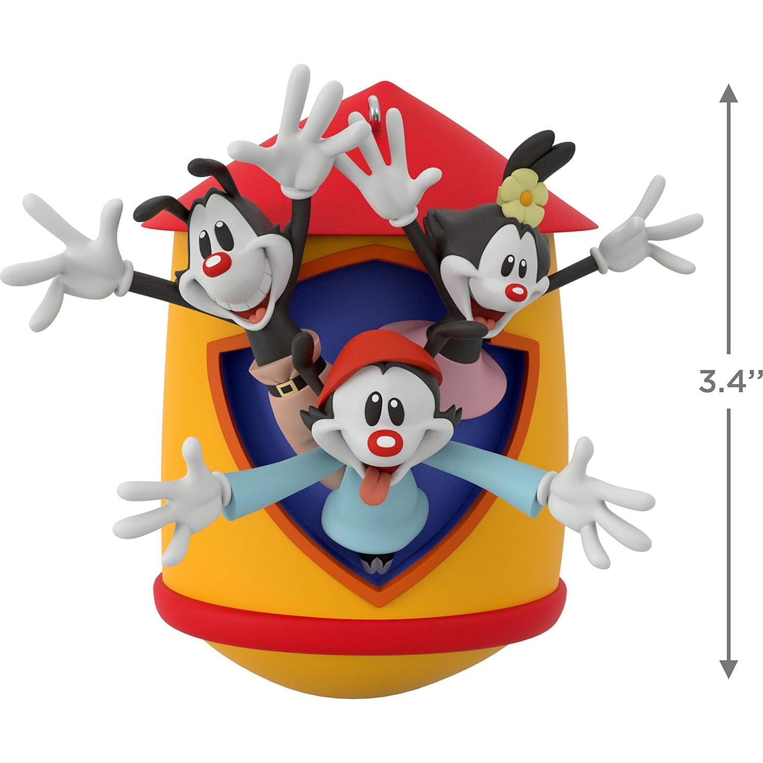 Adorno Navideño Hallmark Keepsake Animaniacs 2020 8.8x8.6cm