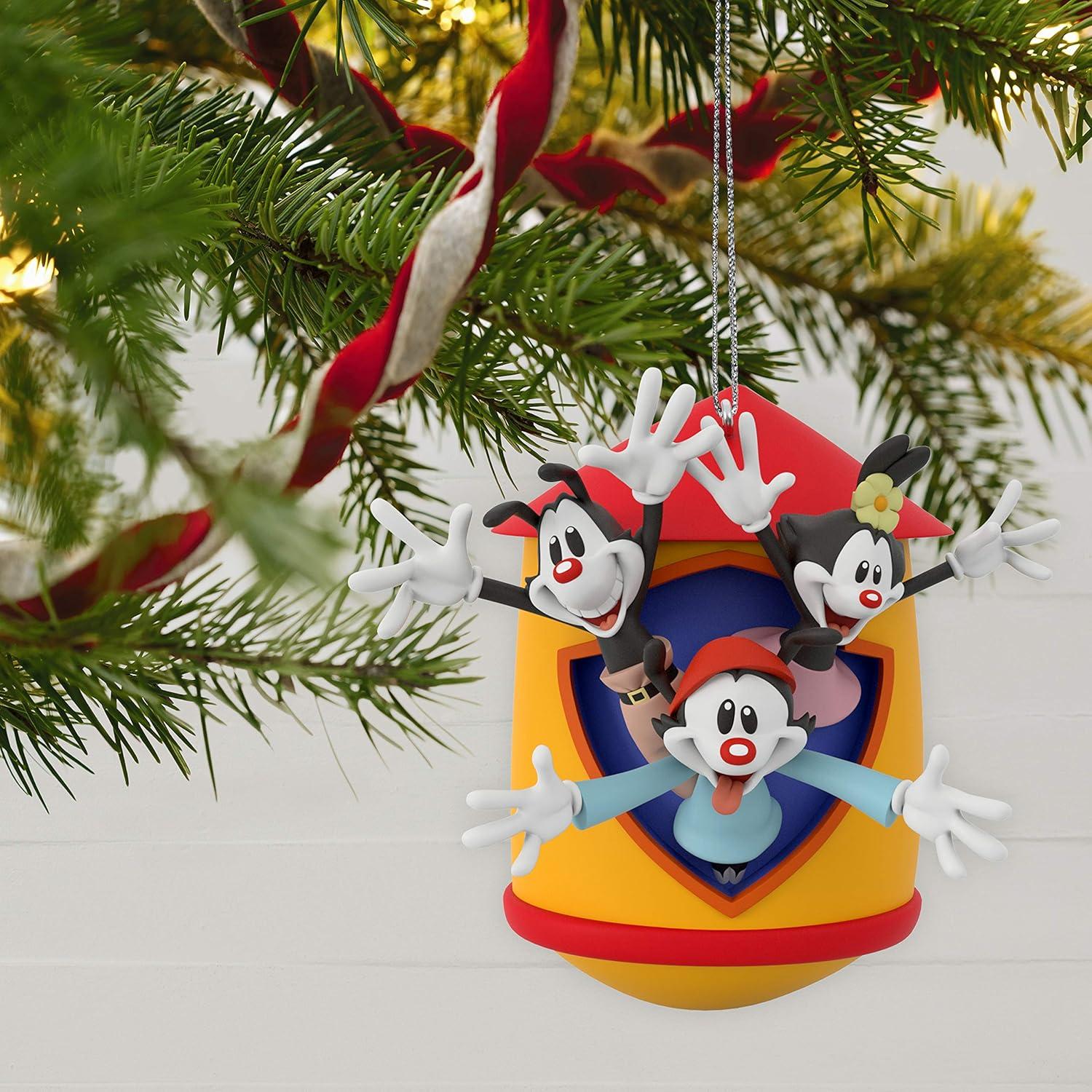 Adorno Navideño Hallmark Keepsake Animaniacs 2020 8.8x8.6cm