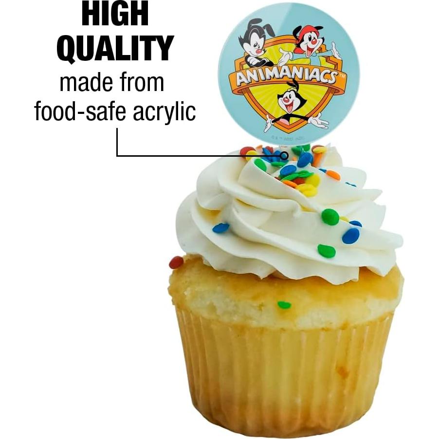 Picos para Cupcakes Animaniacs Graphics and More - Set de 6
